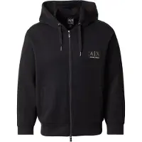 Armani Exchange för män. XM001770AF19936UC001 Svart sweatshirt med huva (L), Casual, Syntetisk
