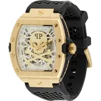 Philipp Plein Watches The Skeleton Frosted 44mm 5atm Automatic/analogical Klocka