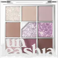 Unleashia Glitterpedia Eye Palette Ögonskuggspalett 6.6 g Nr. 4 - All of Lavender Fog