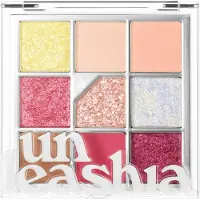 Unleashia Glitterpedia Eye Palette Ögonskuggspalett 6.6 g Nr. 7 - All of Peach Ade