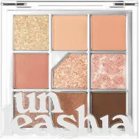 Unleashia Glitterpedia Eye Palette Ögonskuggspalett 6.6 g Nr. 3 - All of Coralpink