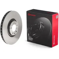 Brembo Bromsskiva 09A55811 fram, ventilerad, höggradigt förkolnad, 1 Stycke