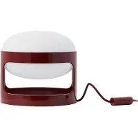 Kartell LED bordslampa K28, Röd, Vardagsrum / matsal, Syntetmaterial, Design, LED-bordslampa