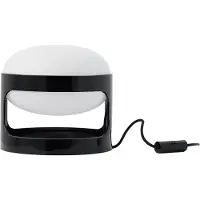 Kartell LED bordslampa K28, Svart, Vardagsrum / matsal, Syntetmaterial, Design, LED-bordslampa
