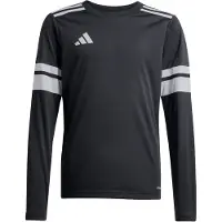 Adidas Matchtröja Squadra 25 Långärmad - Svart/Vit Barn, storlek 140 cm