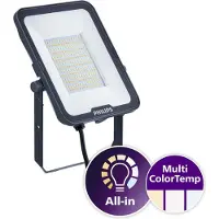 Philips Ledinaire Projektor Liten All-in BVP167 8400lm/830-840-865 70W IP65 Symmetrisk