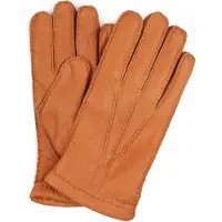 Hestra Handsk Matthew Läder Cognac Konjak Brun Storlek