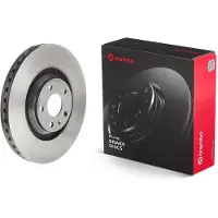 Brembo Bromsskiva 09B03811 fram, ventilerad, höggradigt förkolnad, 1 Stycke