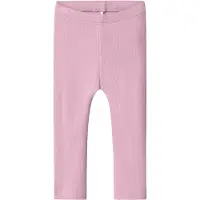 Name it Leggings - Rib - NbnKab - Doftande Lilac - - 50 - Leggings