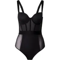 DKNY Sheers Cupped Strapless ärmlös Kropp