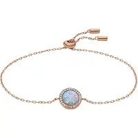 Fossil Armband 'Merrit' ljusblå / roséguld / transparent
