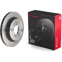 Brembo Bromsskiva 09A19711 bak, ventilerad, höggradigt förkolnad, 1 Stycke