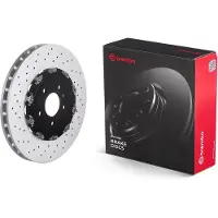 Brembo Bromsskiva 09B78113 fram, ventilerad, höggradigt förkolnad, 1 Stycke