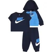 Nike Kids Color Blocked Hbr Jogger Långärmad Uppsättning 3 Enheter