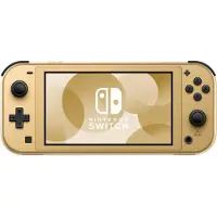 Nintendo Switch Lite - Hyrule Edition - spelkonsol till handdator - guld - med Switch Online + Expansion Pack 12-månaders medlemskap