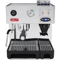 Lelit PL042TEMD, Espressomaskin, 2,7 l, Kaffebönor, Malat kaffe, Inbyggd kvarn, 1200 W, Rostfritt stål