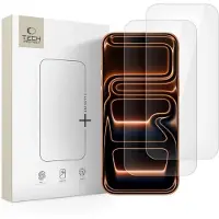 Tech-Protect iPhone 16 Pro Max/17 Pro Max Glass Fit+ skärmskydd av härdat glas - 2 st. - Klar