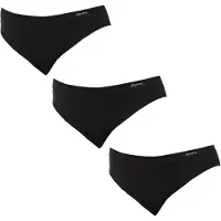Janira Pack-3 Midjehöga trosor med invändigt foder 1031184 dam