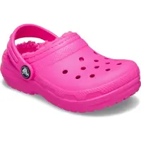 Crocs Classic Fodrade Termoplast Barns Rosa Crush Träskor
