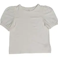 Gap T-shirt med broderad puffärm för flickor, 601395