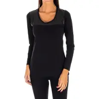 Rossoporpora DB750 långärmad t-shirt för utomhusbruk med rund hals för kvinnor