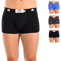 Dim Pack-3 sömlösa modeboxershorts D0C6D man