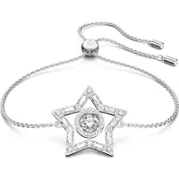 Swarovski Stella Armband Rodiumpläterad Damarmband Silver 5617881 Box (Random Color)