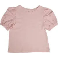 Gap T-shirt med broderad puffärm för flickor, 601395