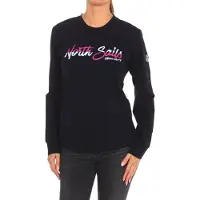 North sails Långärmad sweatshirt med rund halsringning 9024250 dam