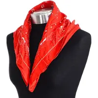 Buff Tryckt bomullsscarf 97700 unisex