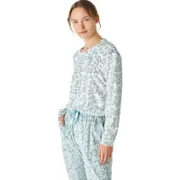 J&j Brothers Vinterpyjamas långärmad sammet JJBEP1000 dam
