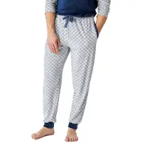 J&j Brothers Vinterpyjamas långärmad sammet JJBEP5301 herr