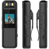 Mtp Products LK2315 HD Sport DV-kamera / Mini Bodycam med 180 vridbar lins - Svart
