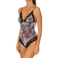 GUESS Axelbandslös bodysuit med öppen rygg O0BM02MC03M kvinna