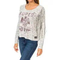 Superdry Colorado Fringe G60000GN Långärmad tröja för dam