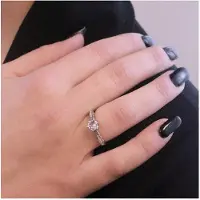 MYC Paris Destiny Ring - Silver och kristall
