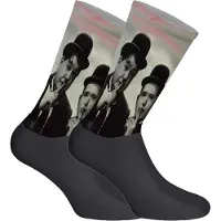 Jenes Socks Unisex Elastiska Tryckta Långa Strumpor