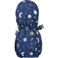Kombi Kids' Baby Bear Mittens Navy Baby Space