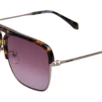 Zadig & Voltaire Fyrkantiga solglasögon SZV321 Män-Kvinnor