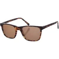 Zen Eyewear Rektangulärt formade solglasögon i acetat Z445 herr