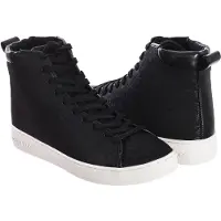 Michael Kors Kvinnors Evy metallisk högmodell sneaker F2NVFE5Y