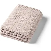 PurePower BABY ONO 1647/03 stickat bomullstäcke beige