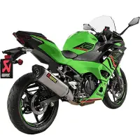Akrapovic Slip-on Line avgassystem med EG-typgodk. NINJA/Z 500 24-