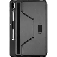 Targus Click-In - Vikbart fodral för surfplatta - termoplastisk polyuretan (TPU) - svart - 12.4 - för Samsung Galaxy Tab S7+ 12.4, S7 FE 12.4 and S8+ 12.4