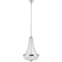Markslöjd Gränsö Kristallkrona Krom 40 cm Badrum