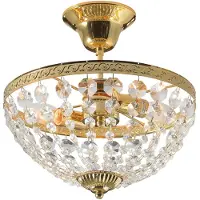 Markslöjd Hanaskog Plafond Guld 30 cm