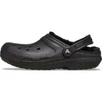 Crocs Träskor Classic Fuzz Lined Glitter Clog kvinnor - Svart - 37 / 38