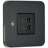 Scanstrut Dubbel Usb-c-inomhusladdare
