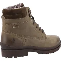 Hush puppies Annay läder dam Khaki stövlar