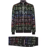 Philipp Plein Träningsoverall: Topp och byxor Gothic Plein